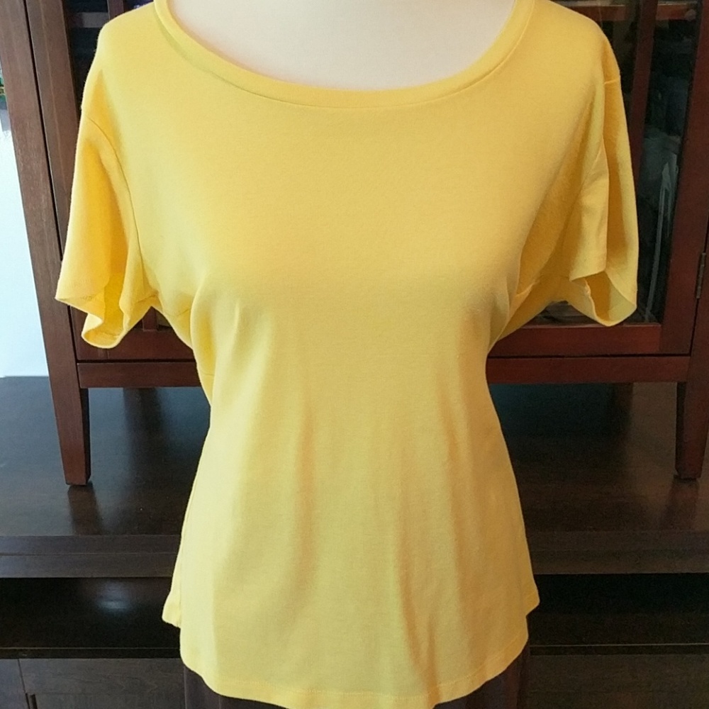 Bright Yellow Cato Tee